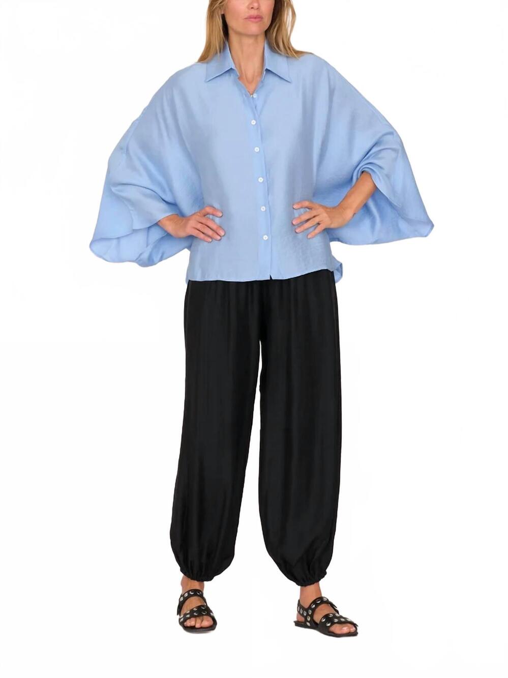 NEW SECULAR lois shirt in blue